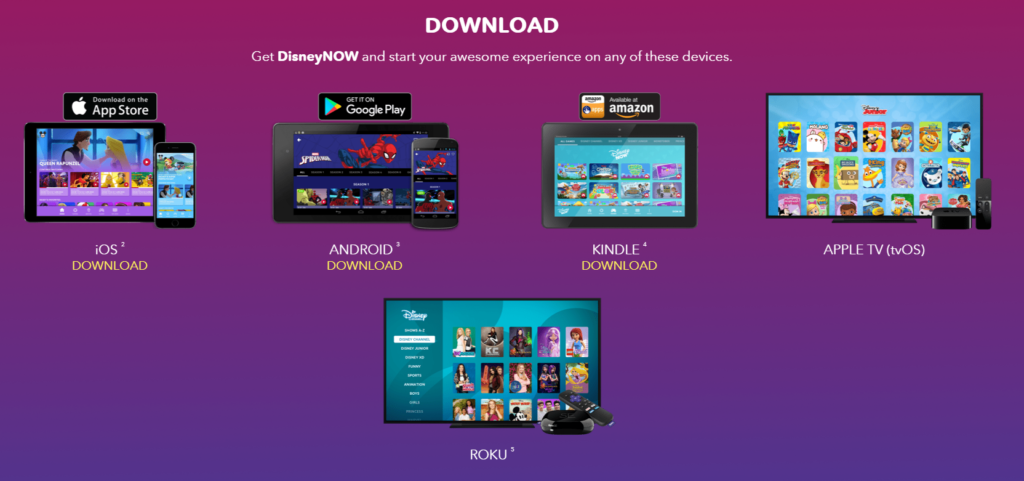 Disneynow Is Disneys New Consolidated Video App The Name Of Its Upcoming Streaming Service 8986