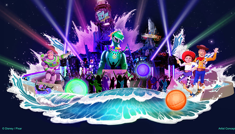 Disney H2o Glow Nights Typhoon Lagoon Walt Disney World Concept Art The Kingdom Insider