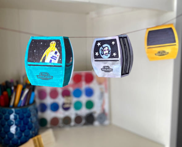 Make Your Own Disney Skyliner (FREE Printable) | The Kingdom Insider