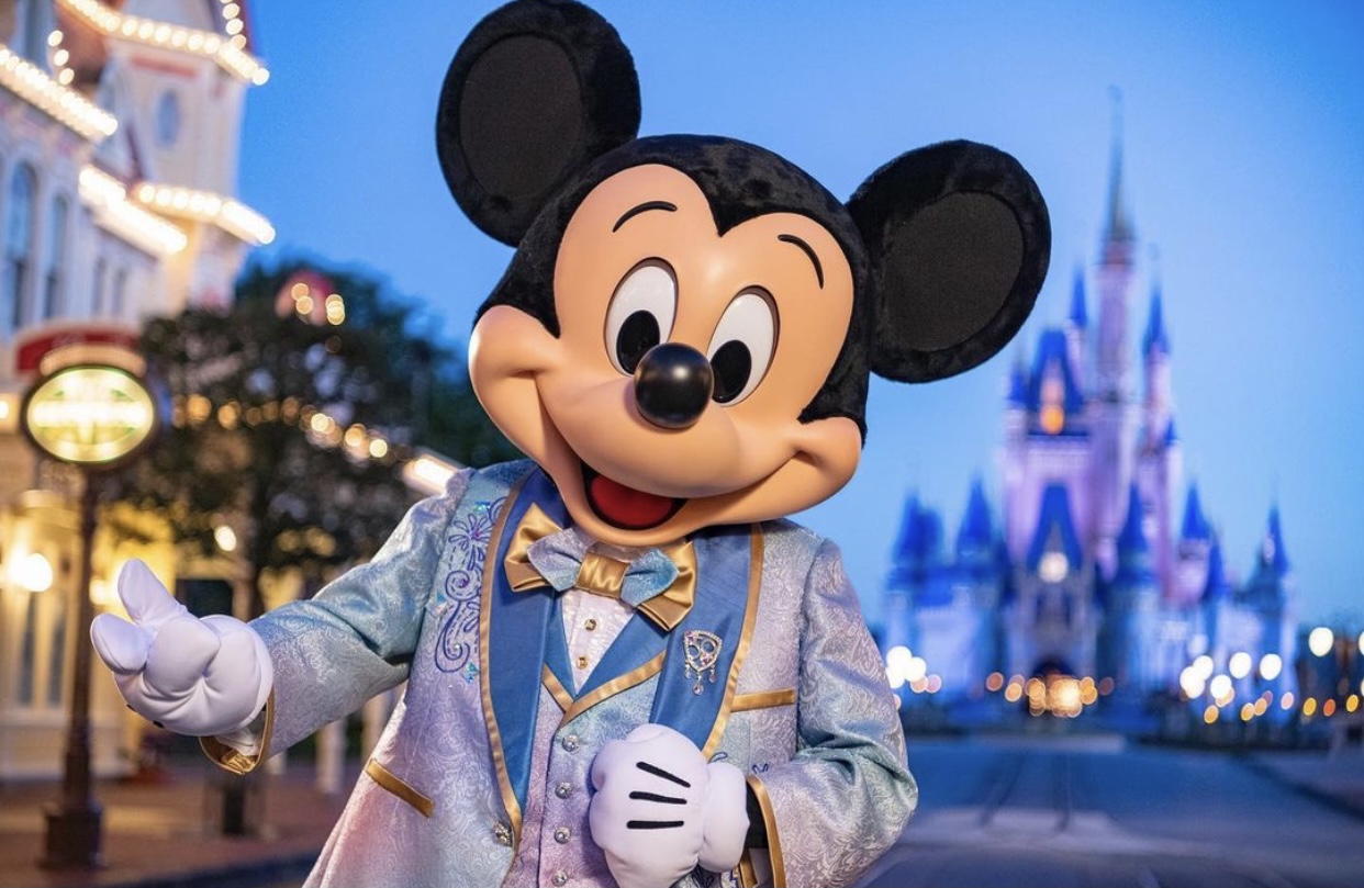 Mickey Mouse Disney World 50th anniversary