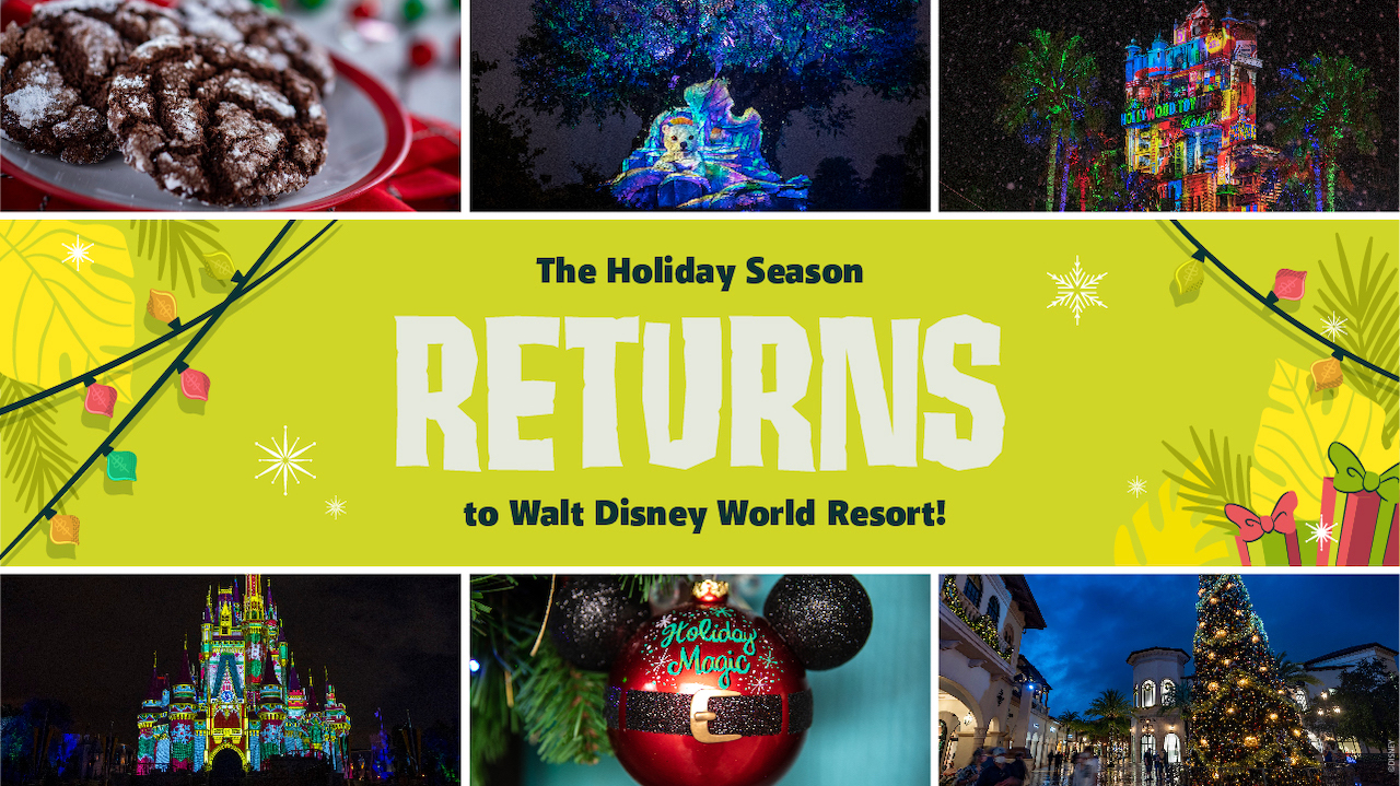 The Holiday Season Returns To Walt Disney World Resort! | The Kingdom ...