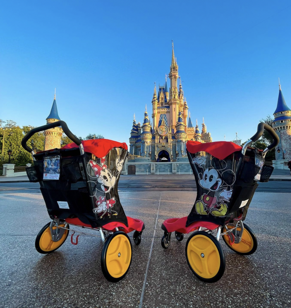 Rent double store stroller disneyland